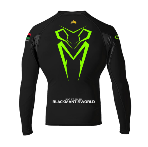BLACKMANTISWORLD Performance Rash Guard – Long Sleeve