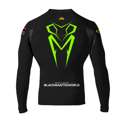 BLACKMANTISWORLD Performance Rash Guard – Long Sleeve