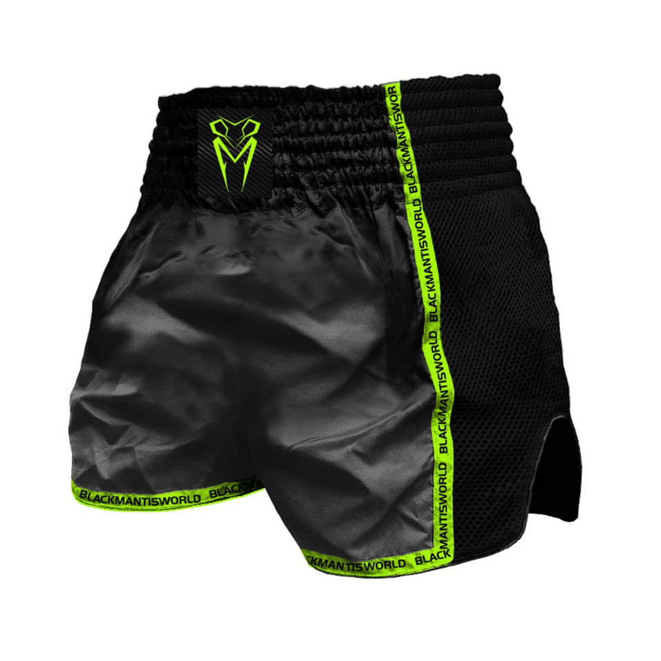 BLACKMANTISWORLD Light weight Muay Thai Short